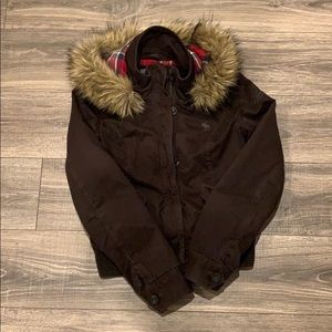 Abercrombie and Fitch Coat with fur.